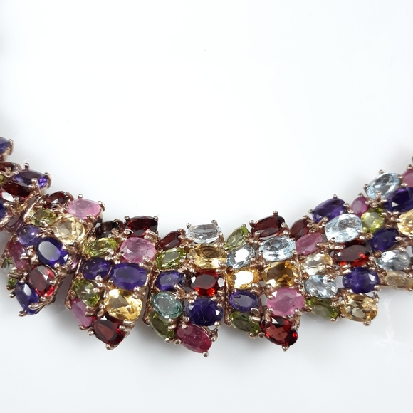 Masterpiece Atelier Multi-Stone Rose Gold Necklace - Picture 12 of 16